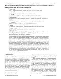 JOURNAL OF APPLIED PHYSICS  VOLUME 94, NUMBER 1 1 JULY 2003