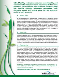 Go Green USMO Sustainability Statement 2011.ai