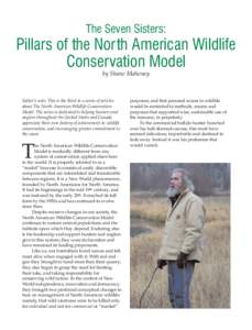 The Seven Sisters:  Pillars of the North American Wildlife Conservation Model by Shane Mahoney