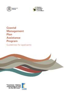 Coastal Management Plan Assistance Program Guidelines for applicants