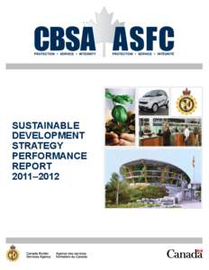 SUSTAINABLE DEVELOPMENT STRATEGY PERFORMANCE REPORT 2011–2012