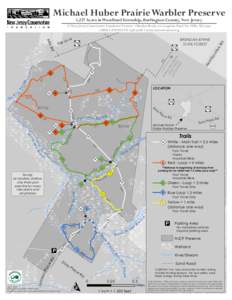 Michael Huber Prairie Warbler Preserve 1,227 Acres in Woodland Township, Burlington County, New Jersey A New Jersey Conservation Foundation Preserve Bamboo Brook, 170 Longview Road, Far Hills, NJ[removed]LANDSAVE (