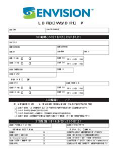 Financial Assistance Form 2. Completed by 1. Date  Part I: PERSONAL INFORMATION