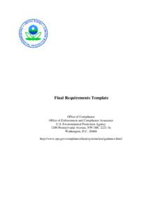 Final Requirements Template
