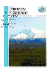 Frozen Ground The News Bulletin of the International Permafrost Association  Number 32, December 2008
