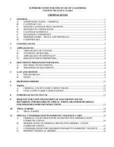 Legal procedure / Continuance / Motion / Preliminary hearing / Appeal / Arraignment / Public defender / Superior Courts of California / Wisconsin Circuit Court / Law / Criminal procedure / Legal terms