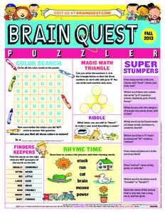 VISIT US AT BRAINQUEST.COM!  FALLU