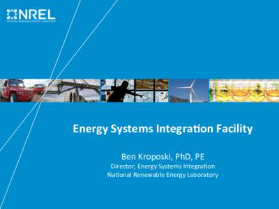 Energy Systems Integration Facility Overview