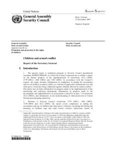 A[removed]–S[removed]United Nations General Assembly Security Council