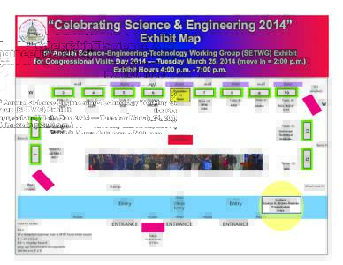 “Celebrating Science & Engineering 2014”  Exhibit&Map “Celebrating Science Engineering 2011”