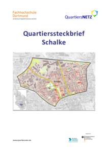 Quartierssteckbrief Schalke www.quartiersnetz.de  Quartierssteckbrief Schalke