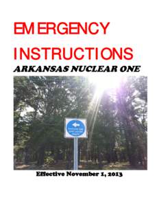 Arkansas Nuclear One / Entergy / Public safety / Russellville /  Arkansas / KARV / Weather radio / Emergency management / Disaster preparedness / Arkansas