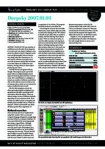 february 2011 GROUP TEST: astro planning software  Sky at Night FEBRUARY