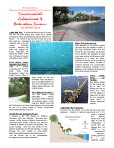 Palm Beach County Department of Environmental Resources Management Environmental Enhancement & Restoration Division