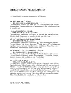 Microsoft Word - brochure site list.doc