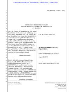 Case 2:14-cv[removed]TSZ Document 24 Filed[removed]Page 1 of[removed]The Honorable Thomas S. Zilly