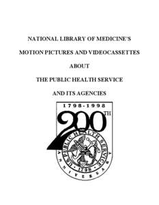 Marine Hospital Service / United States Department of Health and Human Services / Surgeon General of the United States / VistA / Public health / National Institutes of Health / Office of Laboratory Animal Welfare / Leroy Edgar Burney / Health / Medicine / United States Public Health Service