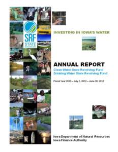 EXECUTIVE SUMMARY  1 CLEAN WATER STATE REVOLVING FUND Clean Water SRF Goals and Accomplishments