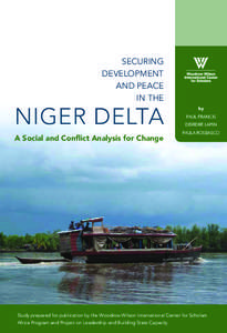 Securing Development and Peace in the  Niger Delta