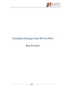 Microsoft Word - IPv6 Transition Strategy.doc