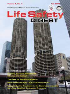 On the Cover: Chicago’s Marina City Towers, a landmark Multi Family Housing Building, with style spanning decades. Contents Contents