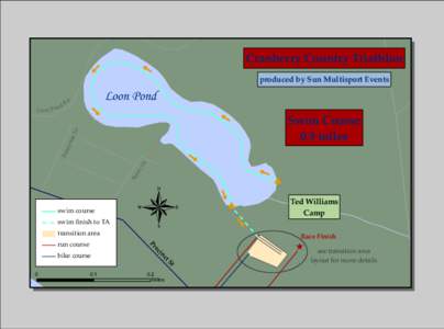 Cranberry Country Triathlon  Loon Pond d