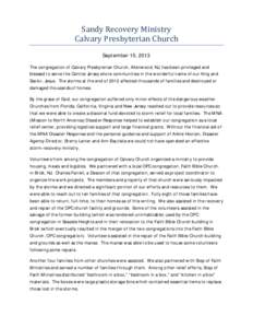 Presbyterian Church / Minister / Christianity / Protestantism / Presbyterian Church in America