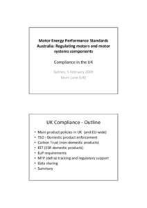 Eup / Regulatory compliance / The Carbon Trust