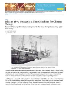 Glaciology / De Long Islands / Arctic Ocean / USS Jeannette / Open Polar Sea / Chukchi Sea / George W. DeLong / Arctic / Polar ice packs / Physical geography / Earth / Geography of Alaska