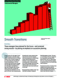 Undiscovered Managers  Smooth Transitions Reprinted from Morningstar magazine April/May 2014