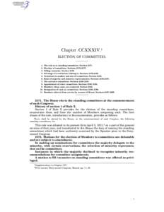 Chapter CCXXXIV.1 ELECTION OF COMMITTEES[removed].