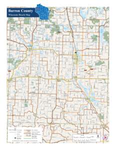 Barron County Bicycle Map - WisDOT