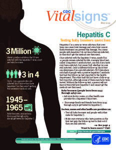 May[removed]Hepatitis C Testing baby boomers saves lives