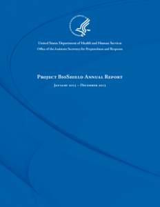 Vaccination / Anthrax / Biological warfare / Biomedical Advanced Research and Development Authority / United States Department of Health and Human Services / Project Bioshield Act / Anthrax vaccines / Office of the Assistant Secretary for Preparedness and Response / Biodefense / Health / Biology / Medicine