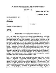 Punishment / Life imprisonment in the United States / Life imprisonment in Canada / Parole / Life imprisonment in Finland / Life imprisonment in Poland / Shafer v. South Carolina / Graham v. Florida / Life imprisonment / Penology / Law