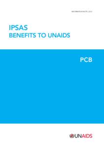 Information Note | 2013  IPSAS Benefits to UNAIDS