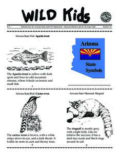 K-3  Published by the Arizona Game and Fish Department - Education Branch and the Heritage Fund Number 32