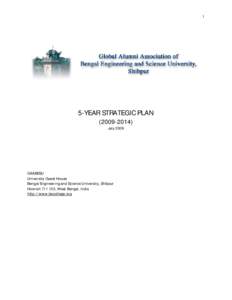 1  5-YEAR STRATEGIC PLAN[removed]July 2009