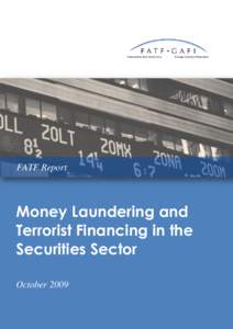 Financial Action Task Force  Groupe d’action financière FATF Report FATF Report