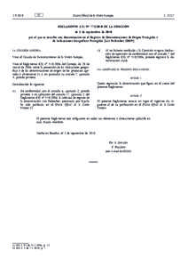 Reglamento (UE) no[removed]de la Comisión, de 2 de septiembre de 2010, por el que se inscribe una denominación en el Registro de Denominaciones de Origen Protegidas y de Indicaciones Geográficas Protegidas [Los Pedroches (DOP)]