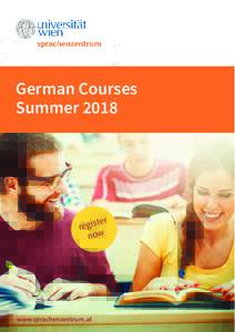German Courses Summer 2018 ter regis now