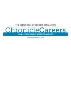 THE CHRONICLE OF HIGHER EDUCATION  THE CHRONICLE OF HIGHER EDUCATION THE CHRONICLE OF HIGHER EDUCATION THE CHRONICLE OF HIGHER EDUCATION