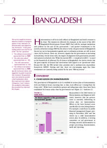 2 The survey sought to measure objective evidence of progress against 13 key indicators on harmonisation and alignment (see Foreword). A four-point