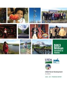 $953 Million Invested in Alaska  USDA Rural Development