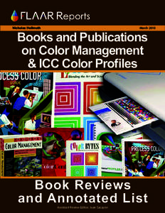 Nicholas Hellmuth  March 2010 Books and Publications on Color Management