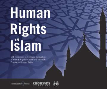Human Rights Islam in  with references to the Cairo Declaration