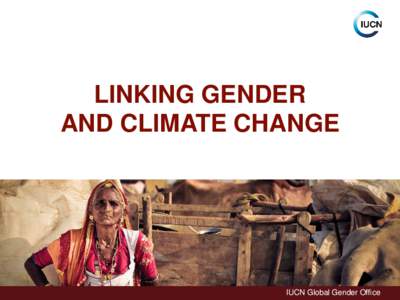 Climate Change, Women and Mitigation