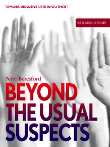 TOwARdS inclusive uSER invOlvEmEnT  RESEARCH REPORT Peter Beresford