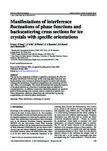 INSTITUTE OF PHYSICS PUBLISHING  JOURNAL OF OPTICS A: PURE AND APPLIED OPTICS J. Opt. A: Pure Appl. Opt[removed]–527