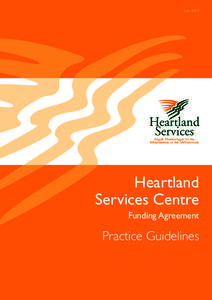 JulyHeartland Services Centre Funding Agreement